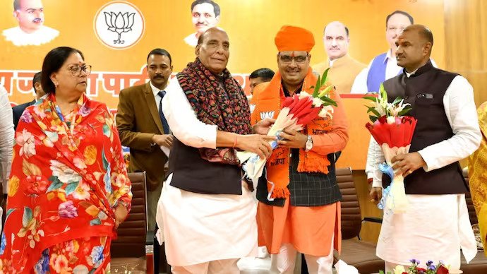 Bhajanlal Sharma became the new Rajasthan CM