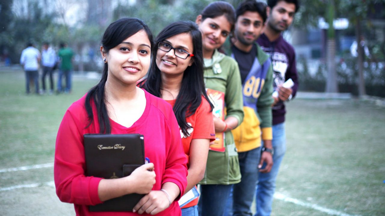 First-time voter registration for the coming Lok Sabha Election.