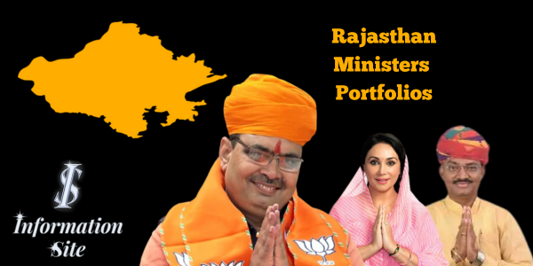 Rajasthan Ministers Portolios