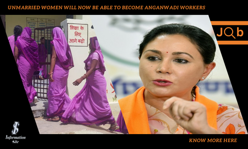 Unmarried women will now be able to become Anganwadi Workers