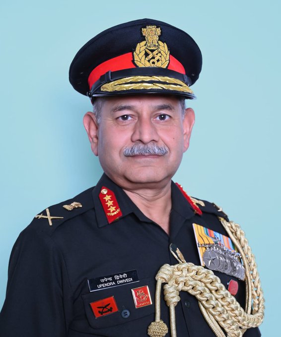 Lieutenant General Upendra Dwivedi the new Army Chief