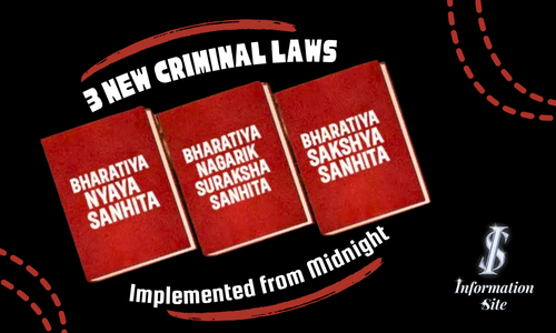 3 New criminal laws are implemented from midnight