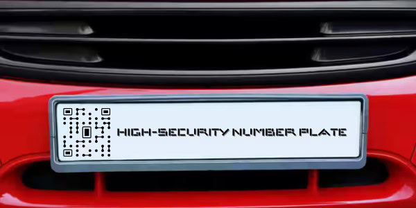 High-Security Number Plate to apply till 10th August.