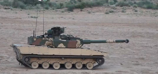 Zorawar Tank completed successfully field test.